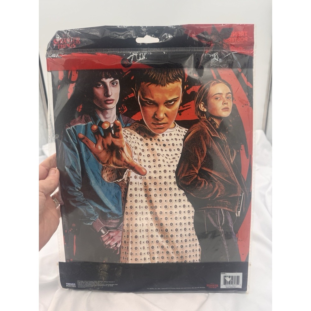 Trends International Netflix‎ Stranger Things: Season 4 2 Poster Pack 11x14